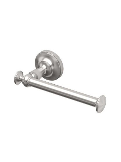 Tavern Toilet Paper Holder in Satin Nickel.